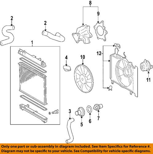 Toyota oem 1636121090 engine cooling fan/engine cooling fan blade