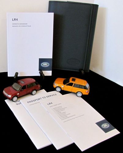 2014 land rover  lr4  with navigation owners manual set #o121