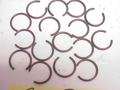 16 new piston wrist pin retainer wire locks .787&#034; x .063&#034; thick nascar nhra ump