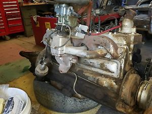 1950 pontiac 239 l6 inline, flathead 6 with 3spd manual