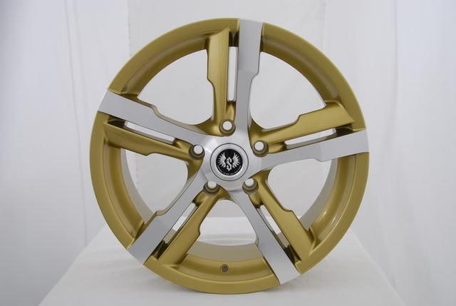 19" stern st4 warp bronze gold rims wheels audi mbz mercedes vw crossfire  