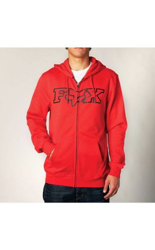 Fox legacy fheadx zip up fleece hoody  red large 14626-122-s