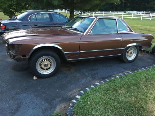 Mercedes r107 doors fenders trunk wheels whole car!!