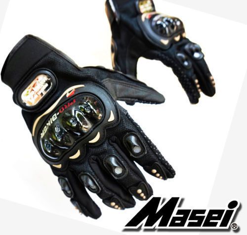 Masei helmet 117 black full finger glove armor motorcycle star war racing gloves