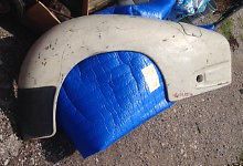 1 - used 1946 oldsmobile 76 series left rear fender