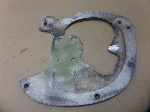 1958 cessna 172 aircraft left wheel pant fairing mount bracket plate