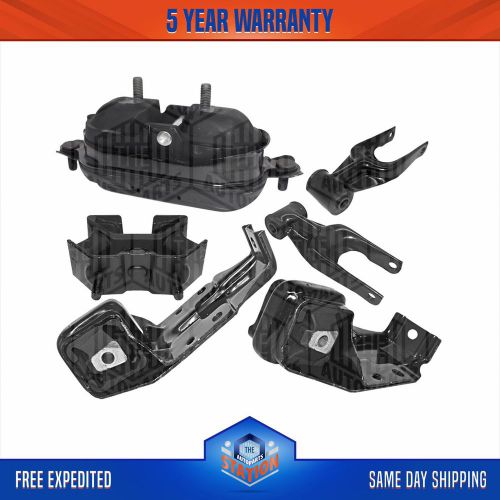 Transmission engine mounts front left right lower set 3.4 l for impala