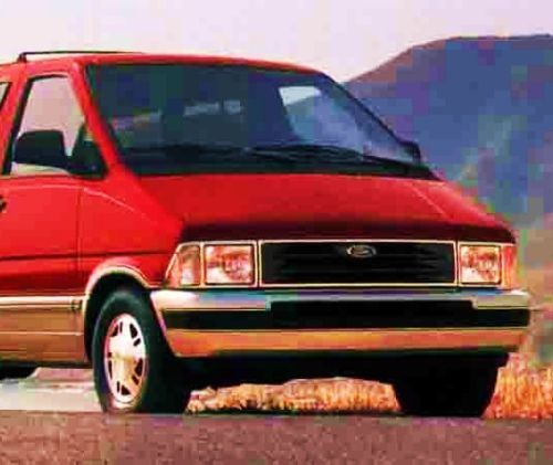 1993 ford aerostar wagon brochure-xl-xlt-eddie bauer