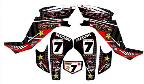 Suzuki ltz 400 atv quad graphic kit  2003-2008