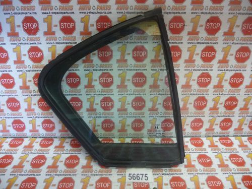 12 13 honda civic sedan passenger/right rear door vent glass oem