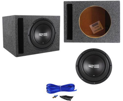 Re audio sxx10d4 v2 sxxv2 10&#034; 1200w rms car subwoofer+vented sub box enclosure