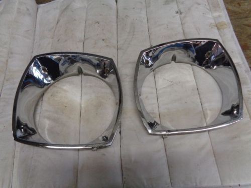 1975 76 77 78 ford mustang ii headlight doors cobra mach 1 very nice oem ghia