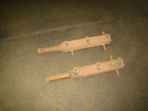 1938 to 1940 v8 60 stokes marine exhaust manifolds chris craft very old