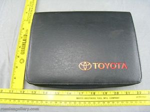 1997 toyota 4 runner owner&#039;s manual &amp; supplement manual