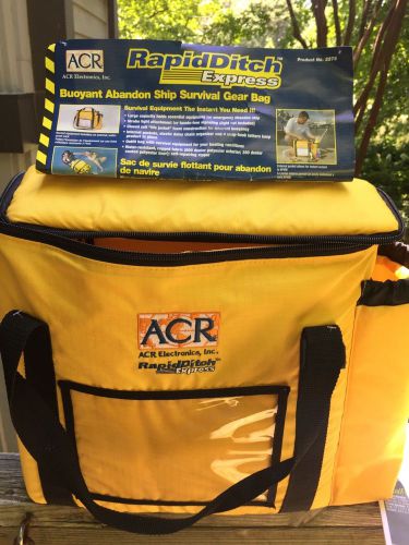 Acr rapid ditch abandon ship bag