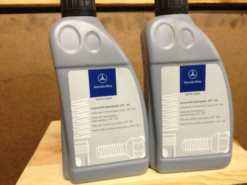 Two mercedes benz trans fluids 