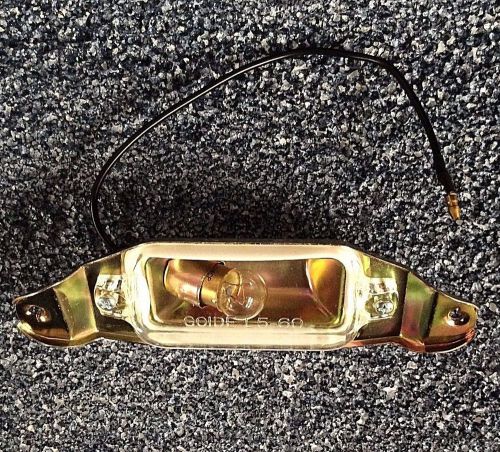 1962 - 1964 impala belair biscayne license plate light assembly