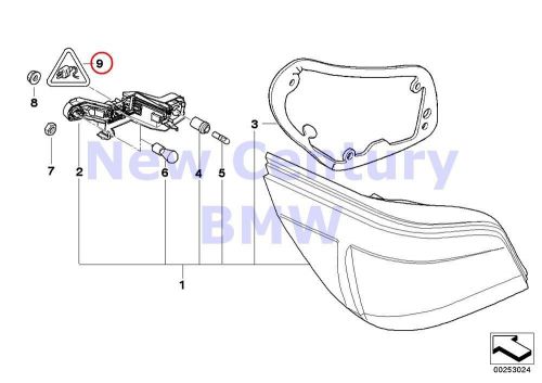 2 x bmw genuine lighting lights universal socket housing uncoded 8 pol. e60 e60n