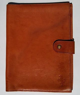 Ferrari original leather manual pouch