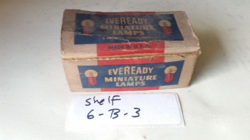 Lot of 9- eveready miniature lamp 51