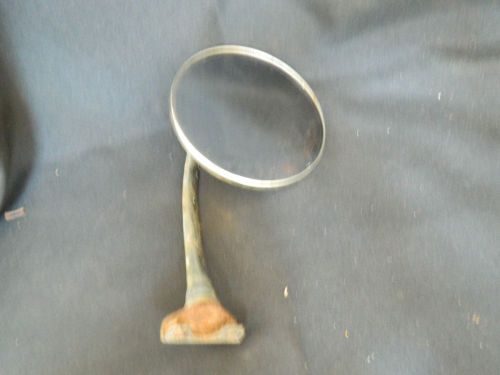 Exterior side mirror antique vintage rare  chrome intact mirror