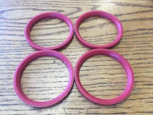 New set 4pcs  hub centric hub centric rings 76mm to 64.1mm plastic