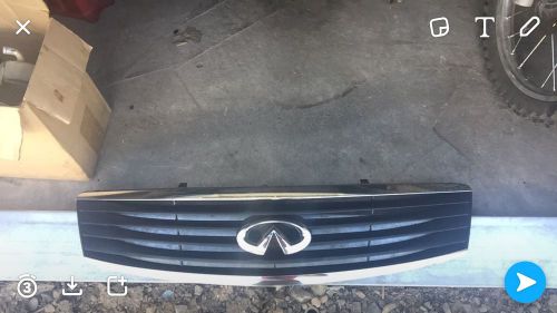 07 08 09 infiniti g35 g37 sedan front hood grill grille emblem