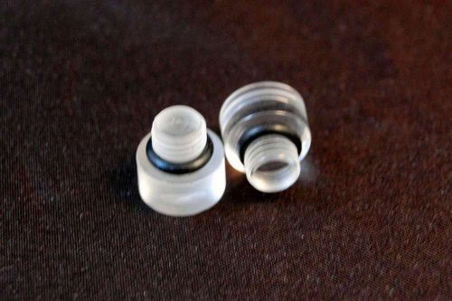 Advanced engine design clear fuel bowl sight plugs - pair