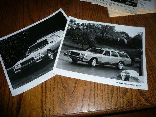 1986 buick lesabre &amp; electra estate wagon factory photos