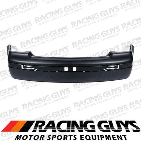 99-05 volkswagen jetta gen4 rear bumper cover raw black facial plastic vw1100144