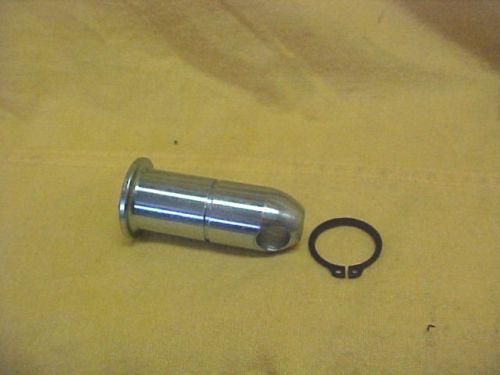 Harley,sportster 80-90,new pedal pivot stud and foot peg mount with circlip