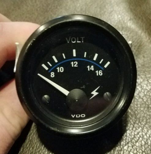 Vdo volt meter 2 1/4 hot rod rat rod boat