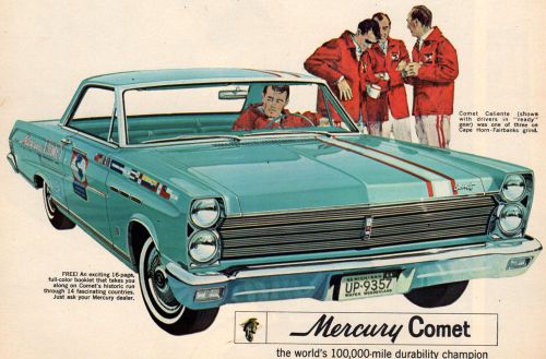 Vintage original 1965 mercury comet magazine advertisement- 10 1/4&#034; x 13&#034;