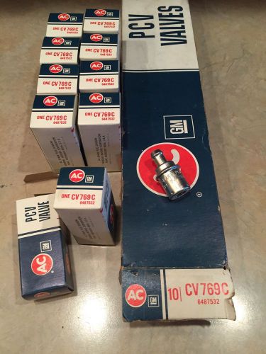 Nos gm pcv valves box of 10 cv769c camaro chevelle corvette