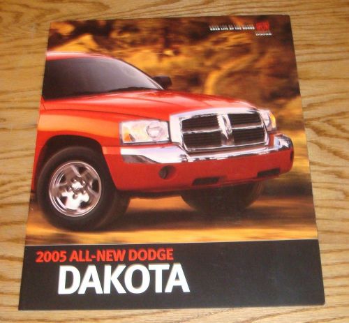 2005 dodge dakota pickup truck brochure -dakota st-lt-laramie-club-quad cab-4x4