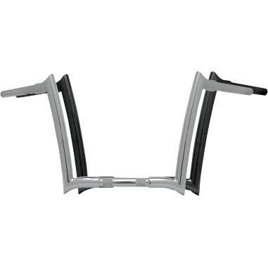 Paul yaffe oemb-125-c 1-1/4" monkey bars 10" rise chrome 94-13 harley flhr/fltr