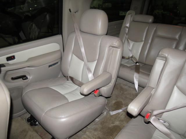 2004 gmc yukon denali xl 1500 rear seat belt & retractor only 2nd row right tan