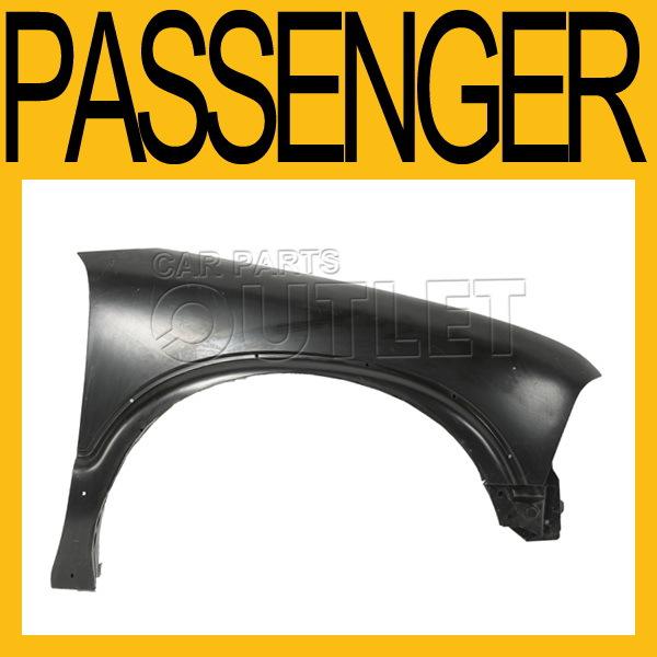 1995-2003 2004 s10 blazer jimmy front fender primered 4wd zr2 wide flare type rh