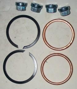 James exaust mounting set all evo, tc, buells, sportster  - close out