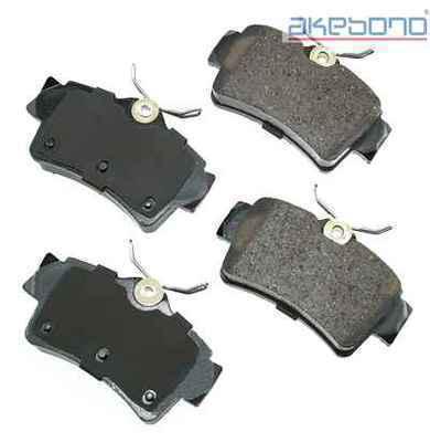 Akebono act627 brake pad or shoe, rear-proact ultra premium ceramic pads