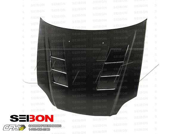 Seibon carbon fiber ts-style carbon fiber hood kit auto body honda civic 99-00 s