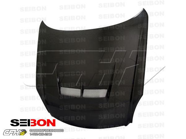 Seibon carbon fiber js-style carbon fiber hood kit auto body infiniti g35 03-07