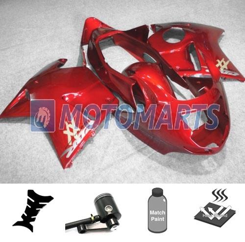 Bundle fairing w/ brake fluid reservoir for honda cbr1100xx blackbird 1996-05 aa