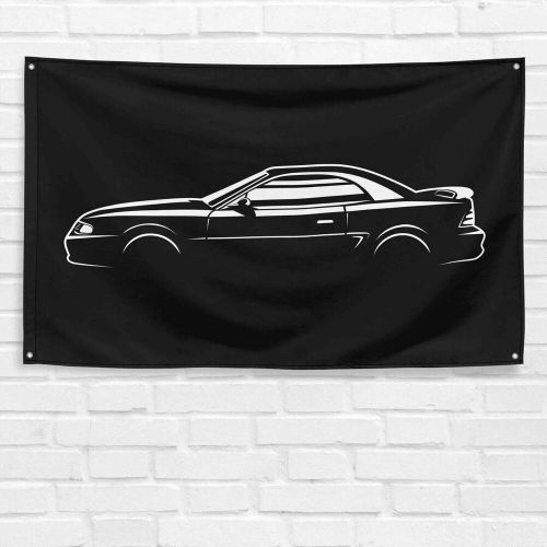 For ford mustang convertible 1994 enthusiast 3x5 ft flag dad grandpa gift banner