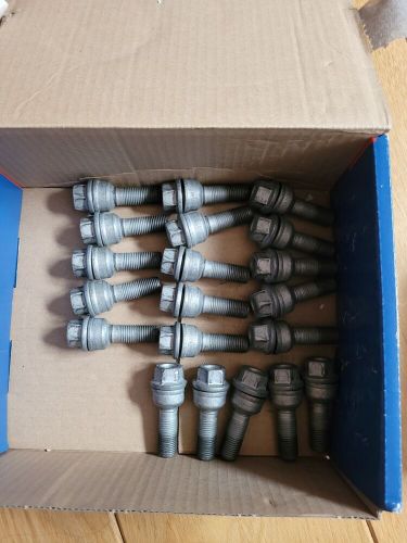 Transporter t5 t6 oem alloy steel wheel bolts - delivery miles only