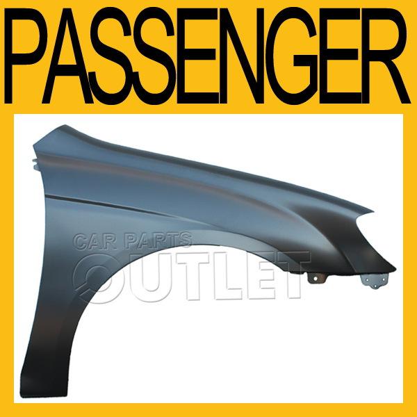 Front fender primered for 05-09 kia spectra 4dr sedan 05-06 spectra5 wagon right