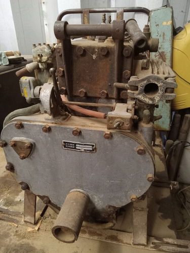 Vintage marine engine