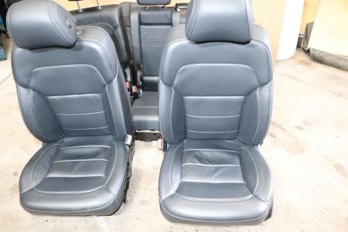 Mercedes gls ml w166 amg leather interior seats 7 seater door cards