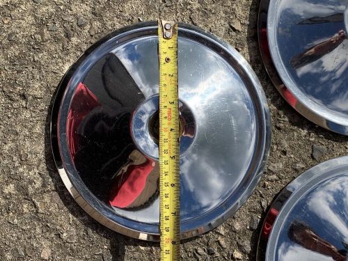 3x vintage peugeot hubcaps 204/304/404/504