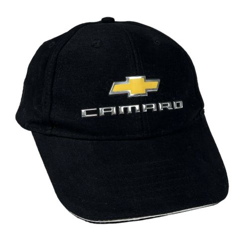 Chevrolet camaro adjustable hat chrome lettering trim by johny rockstar clothing